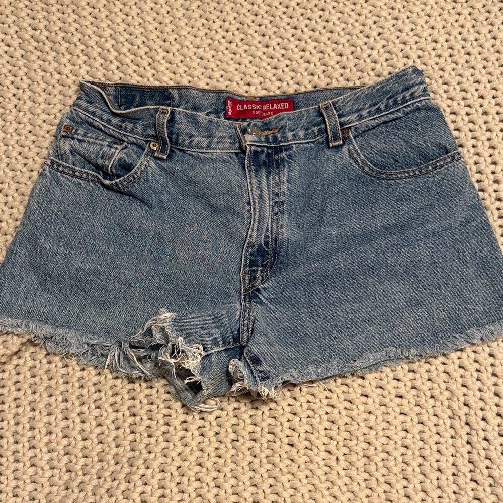 Levi's Classic Blue Jean Shorts